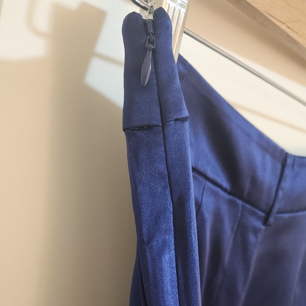 NWT Banana Republic Belay Silk Pants Size 2S Blue - Picture 9 of 10